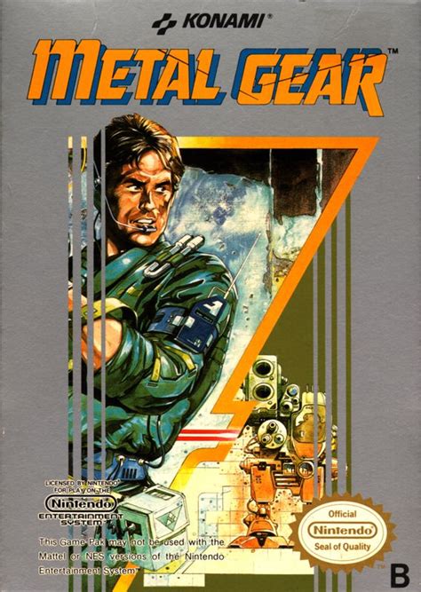 metal gear nintendo box art|metal gear solid art style.